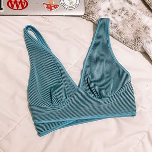 SOLD ribbed crop top